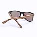 Vintage Wayfarer Style polarized mirror green lense stylish wood frame sunglasses for men women 2018 Anniversary lightweight wooden float shades unique birthday presents gift ideas for him her mom dad
