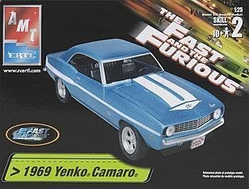 AMT 1969 Yenko Camaro the Fast and Furious 1/25 Scale Plastic Model Kit by AMT Ertl