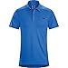 Arc'teryx Men's Captive Polo S/S Deja Blue Shirt