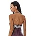 Women's Sexy Halter Babydoll Lingerie(S,Purple)