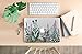 iDonzon Case for MacBook Air 13 inch (A1466/A1369, 2010-2017 Release), 3D Effect Matte Clear See Through Hard Cover & Keyboard Cover Only Compatible Older Version Mac Air 13.3 inch - Garden Flowers