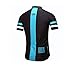 Celero Men's Cycling Suits Short Sleeve Biker Jersey and Bib Shorts(Blue,M)