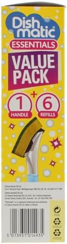 Dishmatic Refillable Washing Up Liquid Dispenser Handle Antibacterial view 2