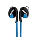 KSCAT Bluetooth Headphones Stereo Wireless Earphones for Running with Mic 6 Hours Play Time, Bluetooth V4.1, Sweatproof, Secure Ear Hooks Design, Blue