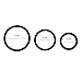 MP.S Rings Silicone Male Enhancement Exercise Bands– 3 Different Dia Seamless Rings – Medical Grade Silicone – Cock rings