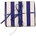 JAM PAPER Gift Wrap - Striped Wrapping Paper - 25 Sq Ft - Blue & White Stripes - Roll Sold Individually