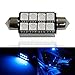 iJDMTOY 8-SMD Error Free 6411 578 LED Bulb For Car Interior Dome Light or Trunk Area Light, Ultra Blue
