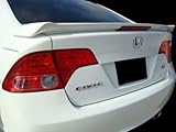 Honda Civic Spoiler 06-11 Sedan Factory Si Rear Wing Unpainted Primer