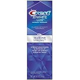 Crest 3D White Luxe Diamond Strong Brilliant Mint Flavor Whitening Toothpaste 5.5 Oz, Pack of 24