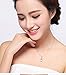2017 Serenity Natural TOPAZ stone crystal pendant,S925 Sterling Silver Necklace Platinum Plated 18