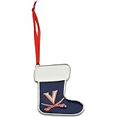 Virginia Cavaliers Stocking Metal Christmas Ornament