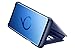SAMSUNG Official OEM Galaxy S9 Clear View Standing Cover (Blue)