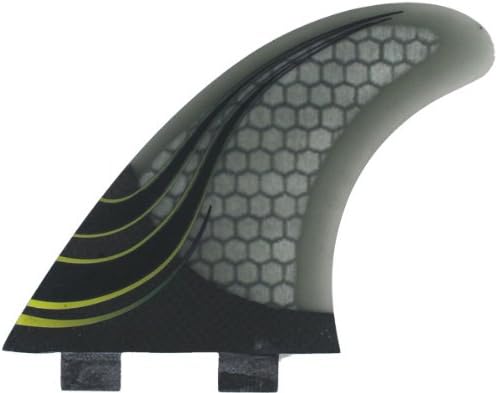 Kinetik Racing Luke Egan Carbo Tune Fcs Fin System (Black/Yellow)