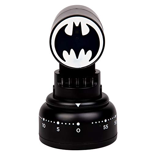 DC Batman Kitchen Timer - Bat Signal Lights Up When Done - Cook Like a Super Hero - Thumbnail 3