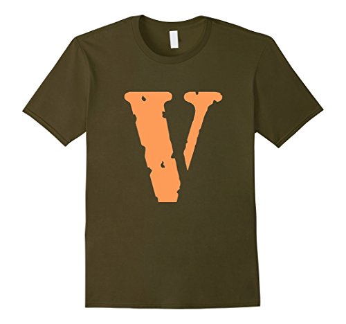 Mens Vlone T-Shirt Small Olive- Buy 
