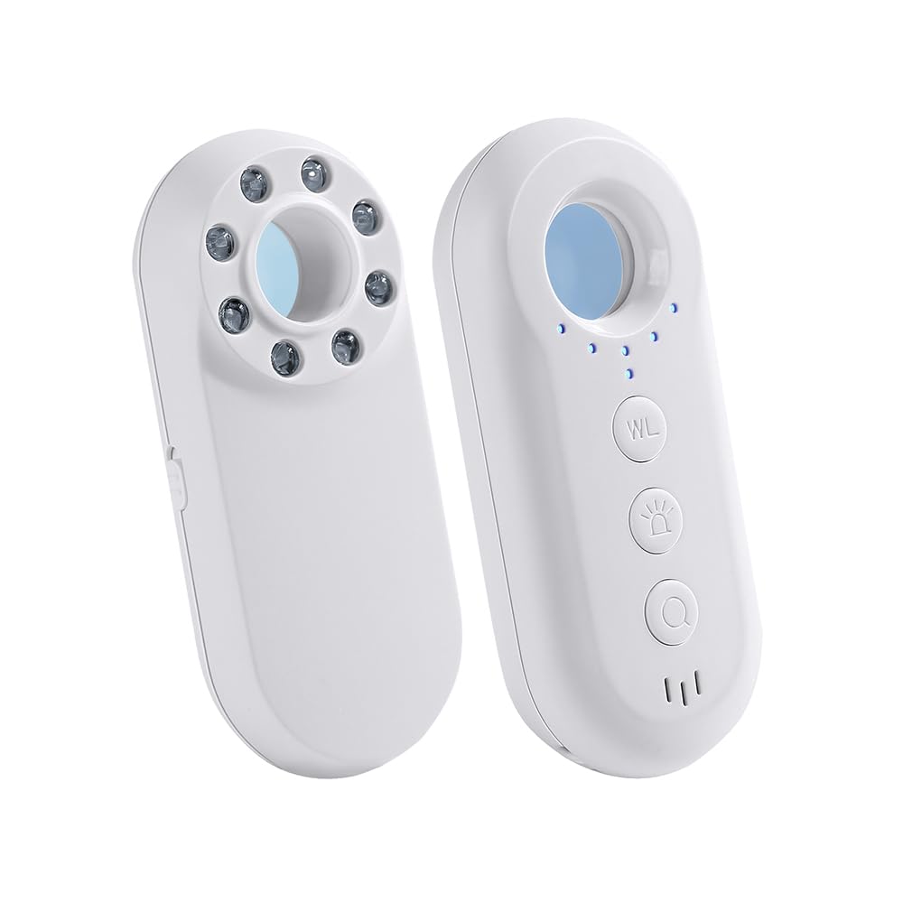MAGENDARA Portable Bug Detector RF Wireless Spy Surveillance Camera Anti Camera Detector for Listening Devices Wireless Cameras Bug Finder Anti-Theft Vibration Alarm