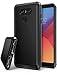 Ringke Fusion Compatible with LG G6 Plus Case Crystal Clear Drop Protection Phone Cover for LG G6 - Ink Black