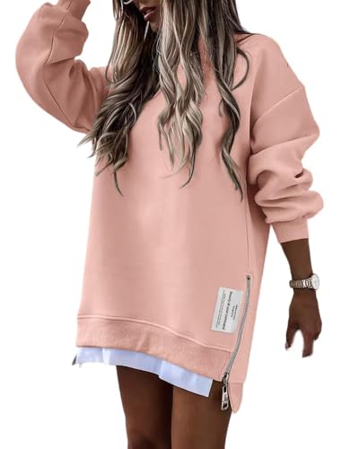 CHICME Women's Long Sleeve Pullover Top
