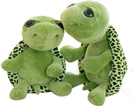 Alofin Unisex Children Durable Soft Tortoise Shape Plush Toy Home Entertainment Toy Soft Toys