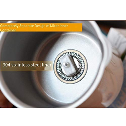 ALY Milchschäumer Heiße und kalte, Milchaufschäumer elektrisch für Milchschaum heiss und kalt, heiße Schokolade – Bild 6