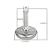 Wolfride 30Pcs M6 Leveling Feet M6 Furniture Levelers Table Leveling Feet Table Base Feet M6 x 15mm Threaded Rod