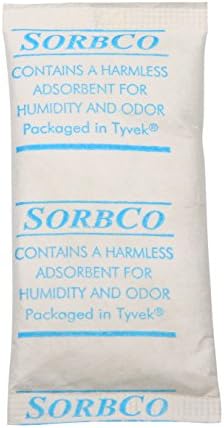 INTERTECK PACKAGING 3 Gram Silica Gel Packets - FDA Compliant, Rechargeable Desiccant Packets and Dehumidifiers (Non-Indicating, Tyvek 250 Pack)
