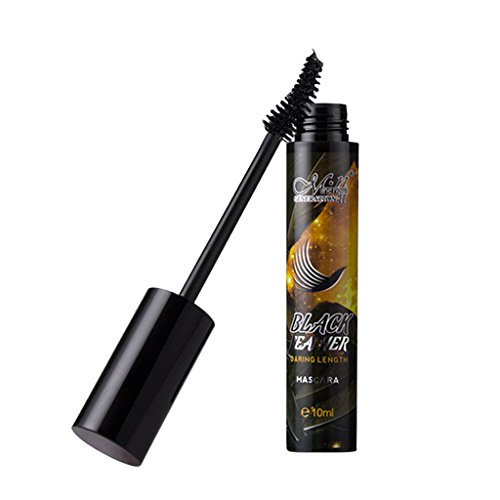 SunniMix Makeup Waterproof Mascara Black Eyelash Thick Lash Extension Curved Brush - 10g - Thumbnail 3