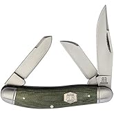 Rough Ryder Sowbelly Green Micarta Brushed RR1991
