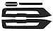 Precut Vinyl Tint Cover with Reverse Cutout for 2014-2015 Chevrolet Camaro RS Taillights (20% Dark Smoke)