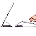 ESR Yippee Trifold Smart Case for iPad Mini, Lightweight Trifold Stand Case with Auto Sleep/Wake, Microfiber Lining, Hard Back Cover for iPad Mini 1/iPad Mini 2/iPad Mini 3 (Spring Lilac)