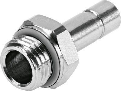 Festo 578359 Model NPQH-D-M5-S6-P10 Push-In Fitting (Pack of 10)