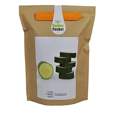 Kit de cultivo huerto urbano CALABACÍN: Amazon.es: Jardín