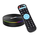 ESHOWEE T95Q Android 8.1 TV Box S905X2 Quad-core 64 Bit DDR3 4GB 32GB 4K UHD Dual Band WiFi & LAN VP9 DLNA BT4.1