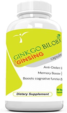 RAMINI BIONUTRITION GINSENG WITH GINKGOBILOBA - 90 VEG CAPSULES
