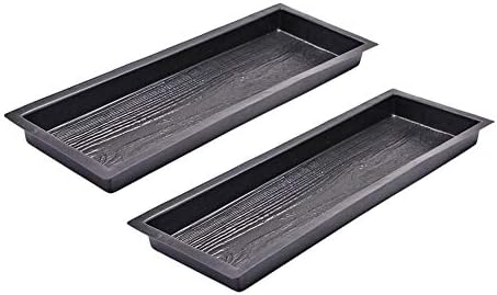 1989candy Concrete Moulds Wood Mold Stepping Stone Concrete Paving Mould for Garden Pavement DIY Decor