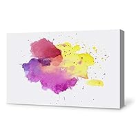 Canvas Wall Art Splash Ink Canvas Prints Home Artwork Decoration for Living Room,Bedroom - 12x18 inches