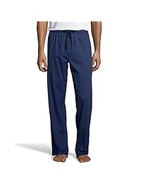 Hanes - Pantalón de dormir para hombre grande y alto con bolsillos