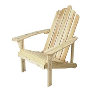 amazon.com: astonica fir wood adirondack unfinished chair
