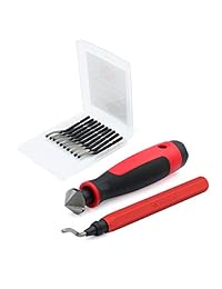 Herramienta de descarga de herramientas AFA con cuchilla + 10 cuchillas adicionales + escáner de mano avellanado