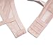 Sheer Bra and Panty Sets for Women, See Through Mesh Underwire Bras Briefs Lace Lingerie Set 2 Piece(V279TS-Beige-40D