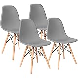 Furniwell Pre Assembled Modern Dining Chairs Mid