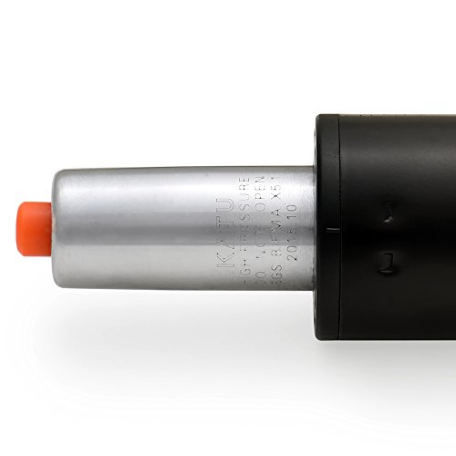 Katu Office Chair Gas Lift Cylinder Replacement Universal Size - Hydraulic Pneumatic Shock Heavy Duty, 5 Years Warranty. 15.5 Inch, Color Black. Plus Free Gloves.