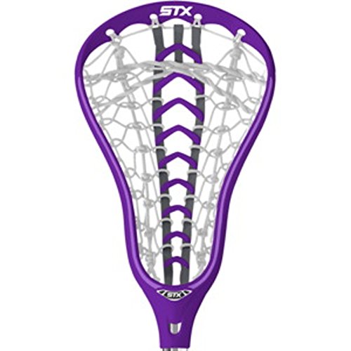 image for STX Fortress 500 Women's Lacrosse Head Purple and Plum Launch Pocket, 