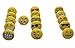 colorboy Funny Emoticon Soft Silicone Tennis Dampeners Tennis Shock Absorber (Pack of 16) Emoji Easy Use Tennis dampeners for All Tennis Player …