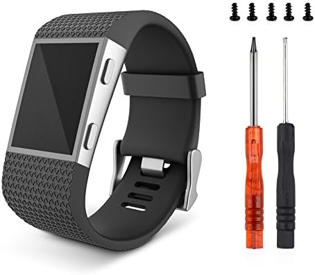 For Fitbit Surge,Gealpoor Replacement Adjustable Band Strap for Fitbit Surge