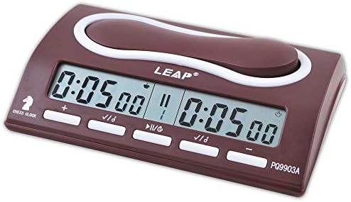 Staroyun 6056165 Leap Electronic Chess Clock, Multi Colour