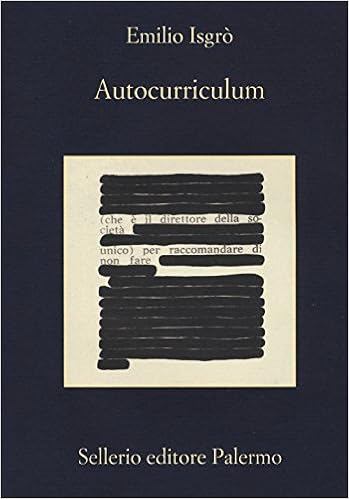 Emilio Isgrò - Autocurriculum (2017)
