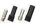 XT150 Connector 6mm Gold Bullet Connector Male and Female Connectors For RC LiPo Battery ESC Motor 6 Pairs ( Black / Red / Blue 3 Different Colors )