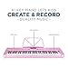 Best Choice Products 61-Key Portable Electronic Keyboard Piano w/LED Screen, Record & Playback Function, Microphone, Headphone Jack (Pink)