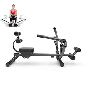 FXnn Home Rowing Machine,foldable rowing machine Rower for cardio wrokout,with Adjustable Resistance